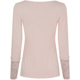 MARTA DU CHATEAU Marta Du Chateau Damen Bluse 11297 T-shirt long sleeves Cipria