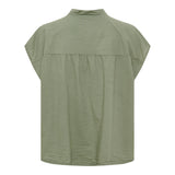MARTA DU CHATEAU Marta Du Chateau Damen Bluse MdcElysian 86206 Shirt Kaki