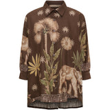 MARTA DU CHATEAU Marta Du Chateau Damen Hemd MdcLyanna 8685 Shirt Moro5543AXPE