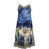 MARTA DU CHATEAU Marta Du Chateau Damen Kleid MDCRUBY Dress Blue