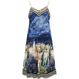 MARTA DU CHATEAU Marta Du Chateau Damen Kleid MDCRUBY Dress Blue