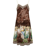 MARTA DU CHATEAU Marta Du Chateau Damen Kleid MDCRUBY Dress Moro