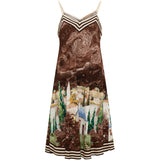 MARTA DU CHATEAU Marta Du Chateau Damen Kleid MDCRUBY Dress Moro
