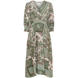 MARTA DU CHATEAU Marta Du Chateau Damen Kleid MdcLiviah Dress MilitaryHL003