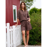 MARTA DU CHATEAU Marta Du Chateau Damen Shorts 61072 Shorts Cold brown