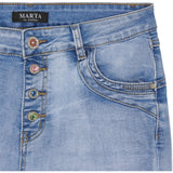 MARTA DU CHATEAU Marta Du Chateau Damen Shorts MdcSelena Shorts Denim
