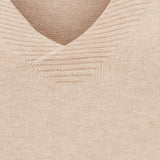 MARTA DU CHATEAU Marta Du Chateau Damen Strick MdcInaya 9587 Knit Camello Melange