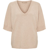 MARTA DU CHATEAU Marta Du Chateau Damen Strick MdcInaya 9587 Knit Camello Melange