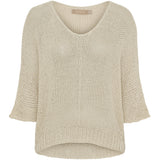 MARTA DU CHATEAU Marta Du Chateau Damen Strickjacke 7010 Knit Cream103