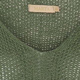 MARTA DU CHATEAU Marta Du Chateau Damen Strickjacke 7010 Knit Military129