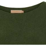 MARTA DU CHATEAU Marta Du Chateau Damen Strickjacke MDCDagmar 5001 Knit Army9436