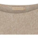 MARTA DU CHATEAU Marta Du Chateau Damen Strickjacke MDCDagmar 5001 Knit Medium Beige