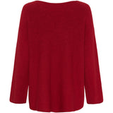 MARTA DU CHATEAU Marta Du Chateau Damen Strickjacke MDCDagmar 5001 Knit Red4308