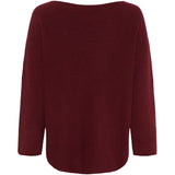 MARTA DU CHATEAU Marta Du Chateau Damen Strickjacke MDCDagmar 5001 Knit Wine