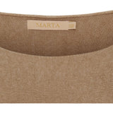 MARTA DU CHATEAU Marta Du Chateau Damen Strickjacke MdcSia 5003 Knit Camel