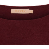 MARTA DU CHATEAU Marta Du Chateau Damen Strickjacke MdcSia 5003 Knit Wine