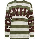 MARTA DU CHATEAU Marta Du Chateau Damen Sweatshirt MdcNerina Sweatshirt Military/Moro