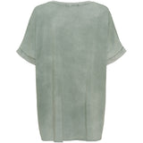 MARTA DU CHATEAU Marta Du Chateau Damen T-Shirt MdcEliska T-shirt Kaki