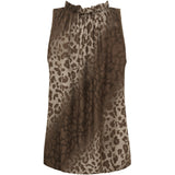 MARTA DU CHATEAU Marta Du Chateau Damen Top MDCLUCINA Top Brown