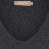 MARTA DU CHATEAU Marta Du Chateau Damen Weste MdcMarlene 5114 Vest Antracite8723