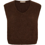 MARTA DU CHATEAU Marta Du Chateau Damen Weste MdcMarlene 5114 Vest Chocolate21525