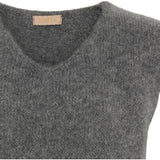 MARTA DU CHATEAU Marta Du Chateau Damen Weste MdcMarlene 5114 Vest Grey2901