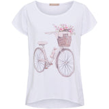 MARTA DU CHATEAU Marta du Chateau Damen-T-Shirt MdcMarie 1535 T-shirt Beige