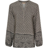 MARTA DU CHATEAU Marta du Chateau Damen Bluse MdcChristelle 6453 Restudsalg Grigio1896tps