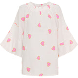 MARTA DU CHATEAU Marta du Chateau Damen Bluse MdcPutte 7316 Shirt PINK HEART