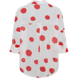 MARTA DU CHATEAU Marta du Chateau Damen Bluse MdcRiva 851928 Blouse Red
