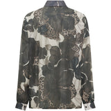 MARTA DU CHATEAU Marta du Chateau Damen Hemd MDCLAKE 7861 Shirt Grey