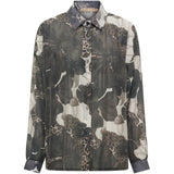 MARTA DU CHATEAU Marta du Chateau Damen Hemd MDCLAKE 7861 Shirt Grey