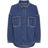 MARTA DU CHATEAU Marta du Chateau Damen Hemd MdcEila MDC212-8304 Shirt Denim