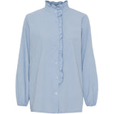 MARTA DU CHATEAU Marta du Chateau Damen Hemd MdcFleur 6879 Shirt Avio