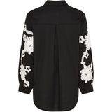 MARTA DU CHATEAU Marta du Chateau Damen Hemd MdcGardenia 258899 Restudsalg Black