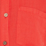 MARTA DU CHATEAU Marta du Chateau Damen Hemd MdcKiara 258354 Shirt Red5604