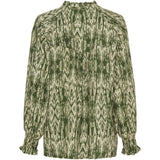 MARTA DU CHATEAU Marta du Chateau Damen Hemd MdcPalma 6450 Shirt Leo Military