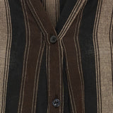 MARTA DU CHATEAU Marta du Chateau Damen Hemd MdcPeyton 25161 Shirt Black/Camello2