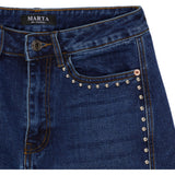 MARTA DU CHATEAU Marta du Chateau Damen Hose MdcIngeborg MDC214-8524 Jeans Denim