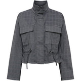 MARTA DU CHATEAU Marta du Chateau Damen Jacke MdcDawn 52237M Jacket Blue Check