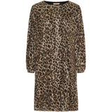 MARTA DU CHATEAU Marta du Chateau Damen Kleid MdcBeline 6607 Dress Leo Print