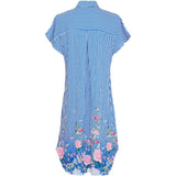 MARTA DU CHATEAU Marta du Chateau Damen Kleid MdcFelisa 7357 Dress BlueChina4937tpg