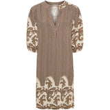 MARTA DU CHATEAU Marta du Chateau Damen Kleid MdcGoldie 7474 Dress Marrone4602tpe