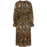 MARTA DU CHATEAU Marta du Chateau Damen Kleid MdcMerida Restudsalg Leopard