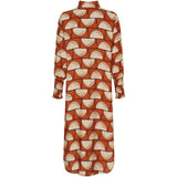 MARTA DU CHATEAU Marta du Chateau Damen Kleid MdcNatty 7617 Dress Coccio 4024