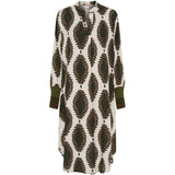 MARTA DU CHATEAU Marta du Chateau Damen Kleid MdcSkye 25230 Restudsalg Military tg384ba