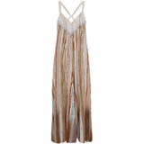 MARTA DU CHATEAU Marta du Chateau Damen Kleid MdcViolette 59679 Dress Beige