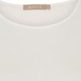 MARTA DU CHATEAU Marta du Chateau Damen Langarmshirt MdcAster 4906 LS Tee Cream