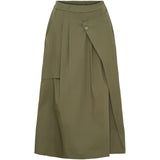 MARTA DU CHATEAU Marta du Chateau Damen Rock MdcLinnea 257050 Skirt Army