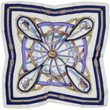 MARTA DU CHATEAU Marta du Chateau Damen Schal MdcJuline FA-Scarf Scarf Blue31218